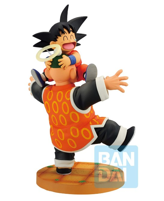 DRAGON BALL - Son Goku & Son Gohan - Figurine Dragon History II 16cm