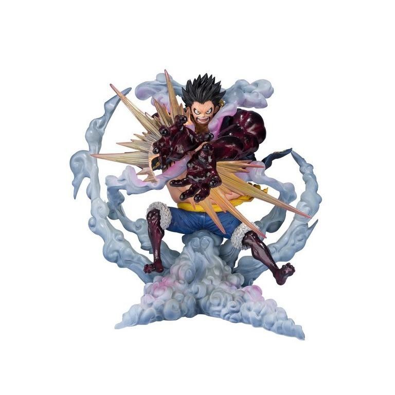 Bandai One Piece FiguartsZERO Monkey D. Luffy Gear 4 Leo Bazooka Figure - 18 cm