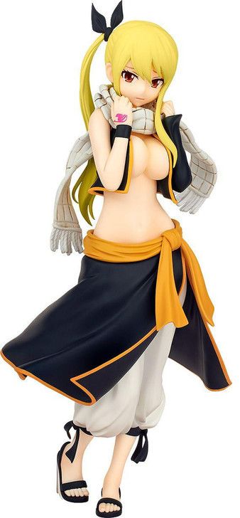 FAIRY TAIL - Lucy Heartfilia \"Costume Natsu\" - Pop Up Parade L 22cm