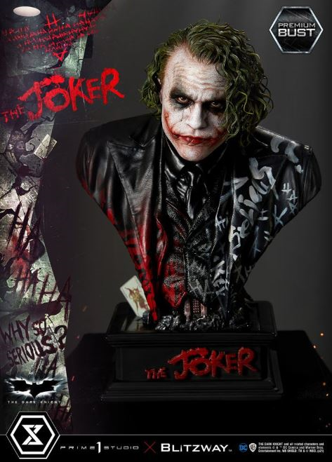 The Dark Knight buste Premium The Joker 26 cm