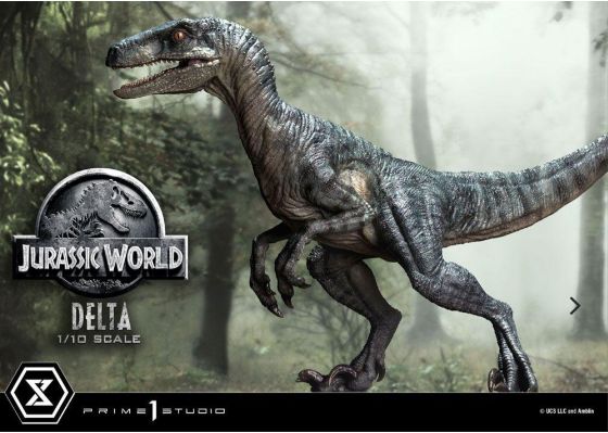 JURASSIC WORLD - Delta - Statuette 17cm