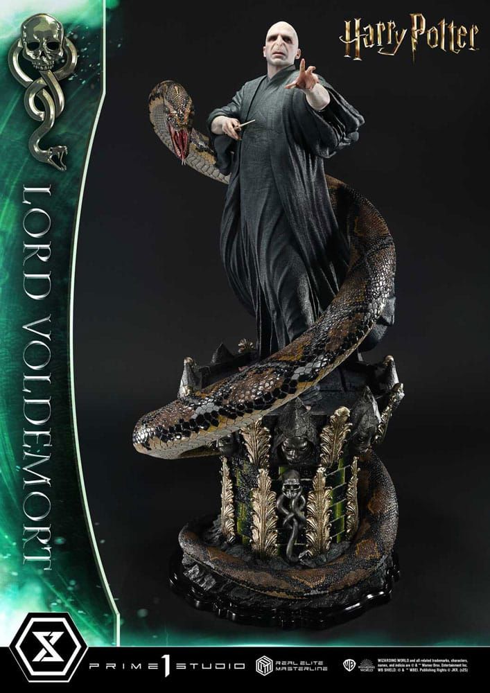 Harry Potter statuette Real Elite Masterline Series 1/4 Lord Voldemort Bonus Version 83 cm