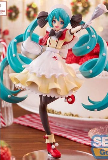 Hatsune Miku statuette Luminasta PVC Hatsune Miku Christmas 2025 20 cm