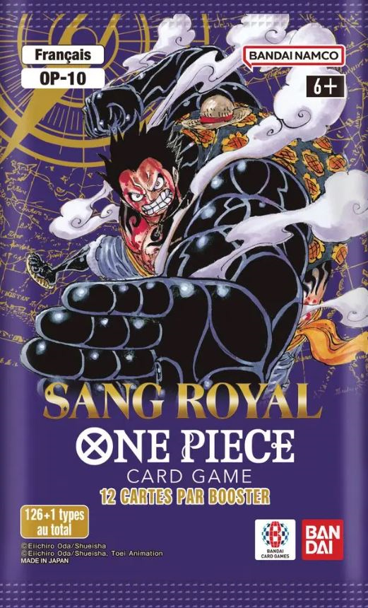 One Piece Card Game - Pack de Booster OP-10 Les Nouveaux Empereurs (1 Booster aléatoire) - FR
