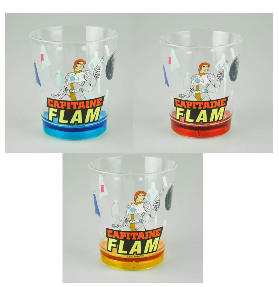 CAPITAINE FLAM VERRE PLASTIQUE CURTIS BUSTE