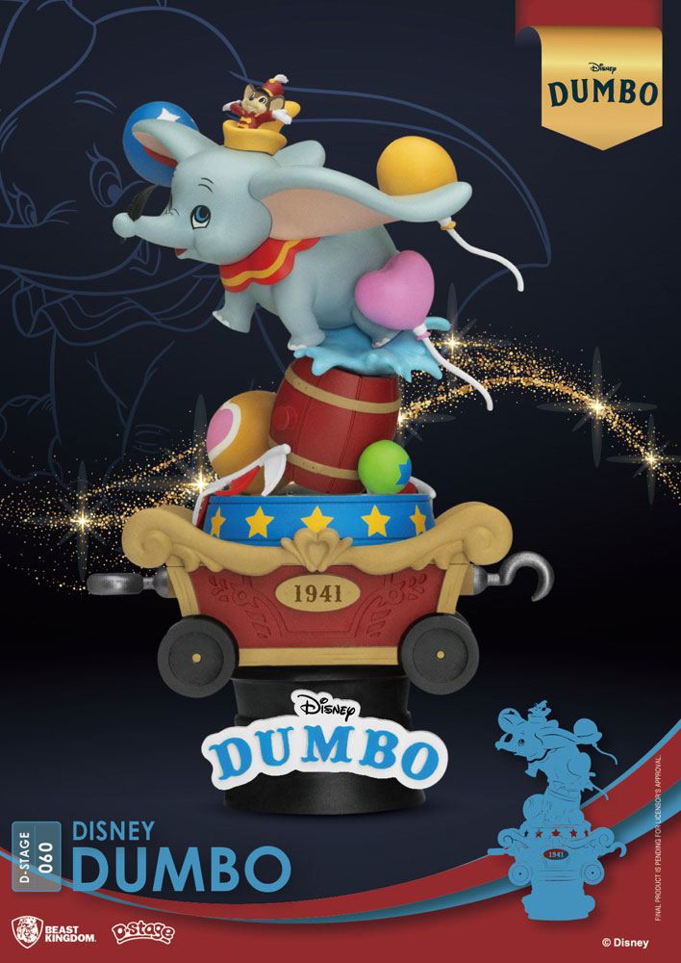 Disney - Diorama - Dumbo - 15cm