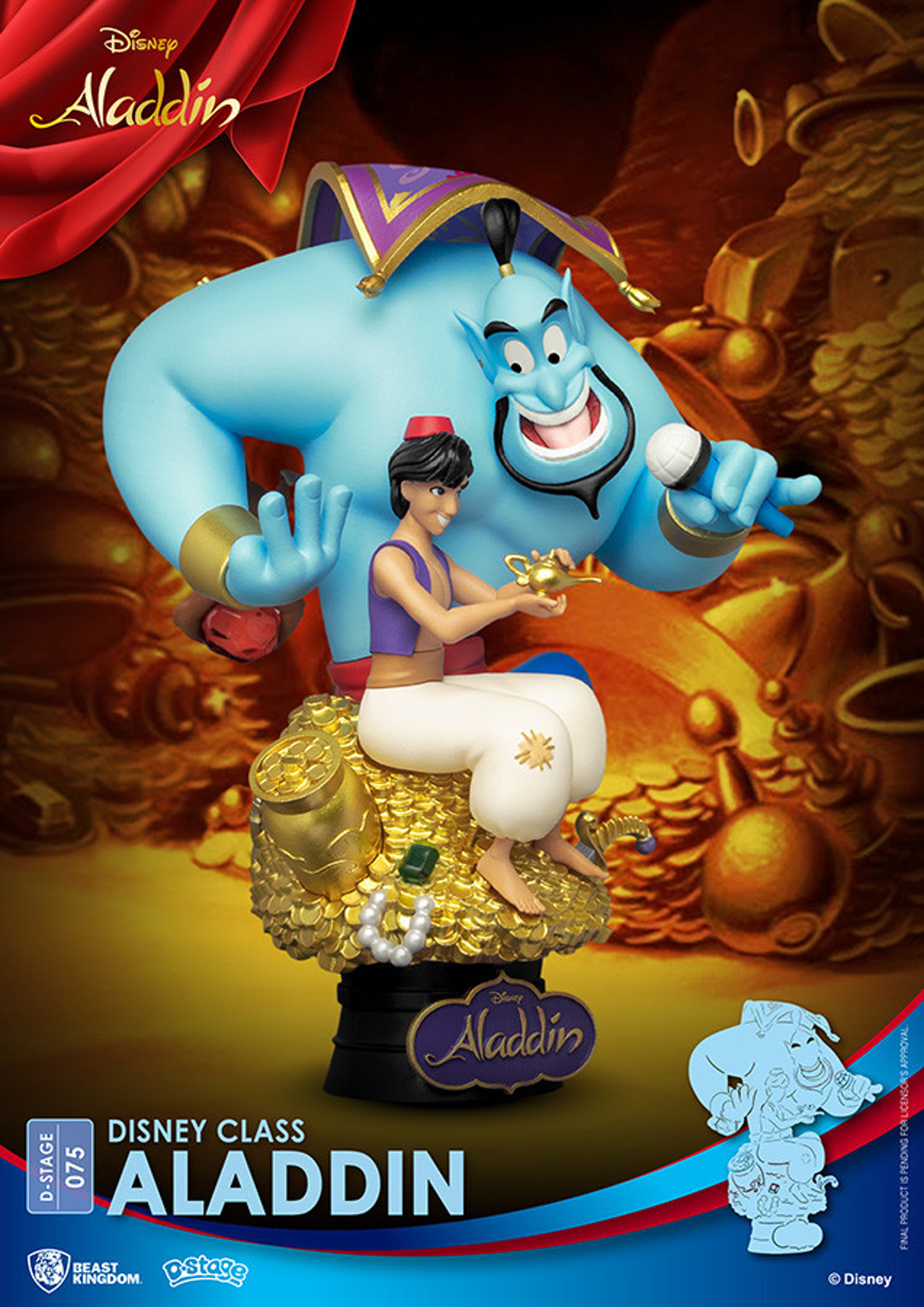 Disney - Diorama - Aladdin - 15cm