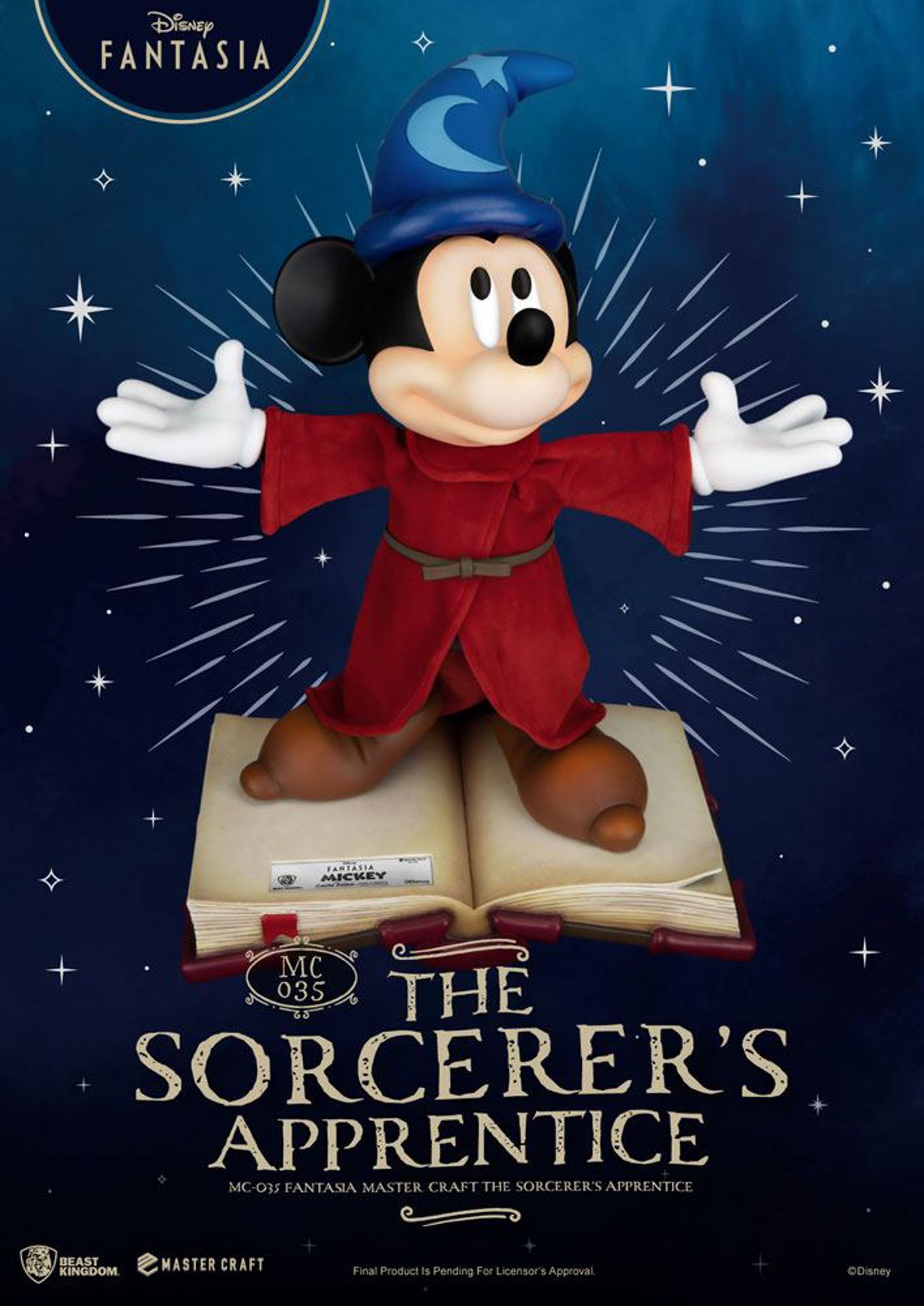 Disney - MC-035 - Fantasia - Mickey L'Apprenti Sorcier Master Cr