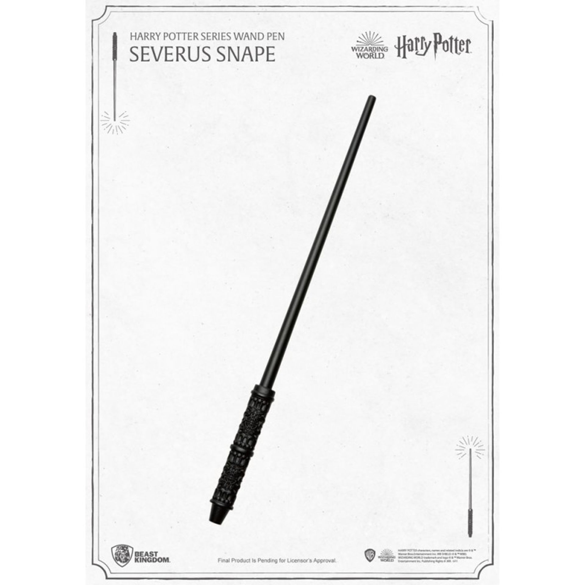 Harry Potter - Stylo à Bille Baguette Magique de Severus Snape