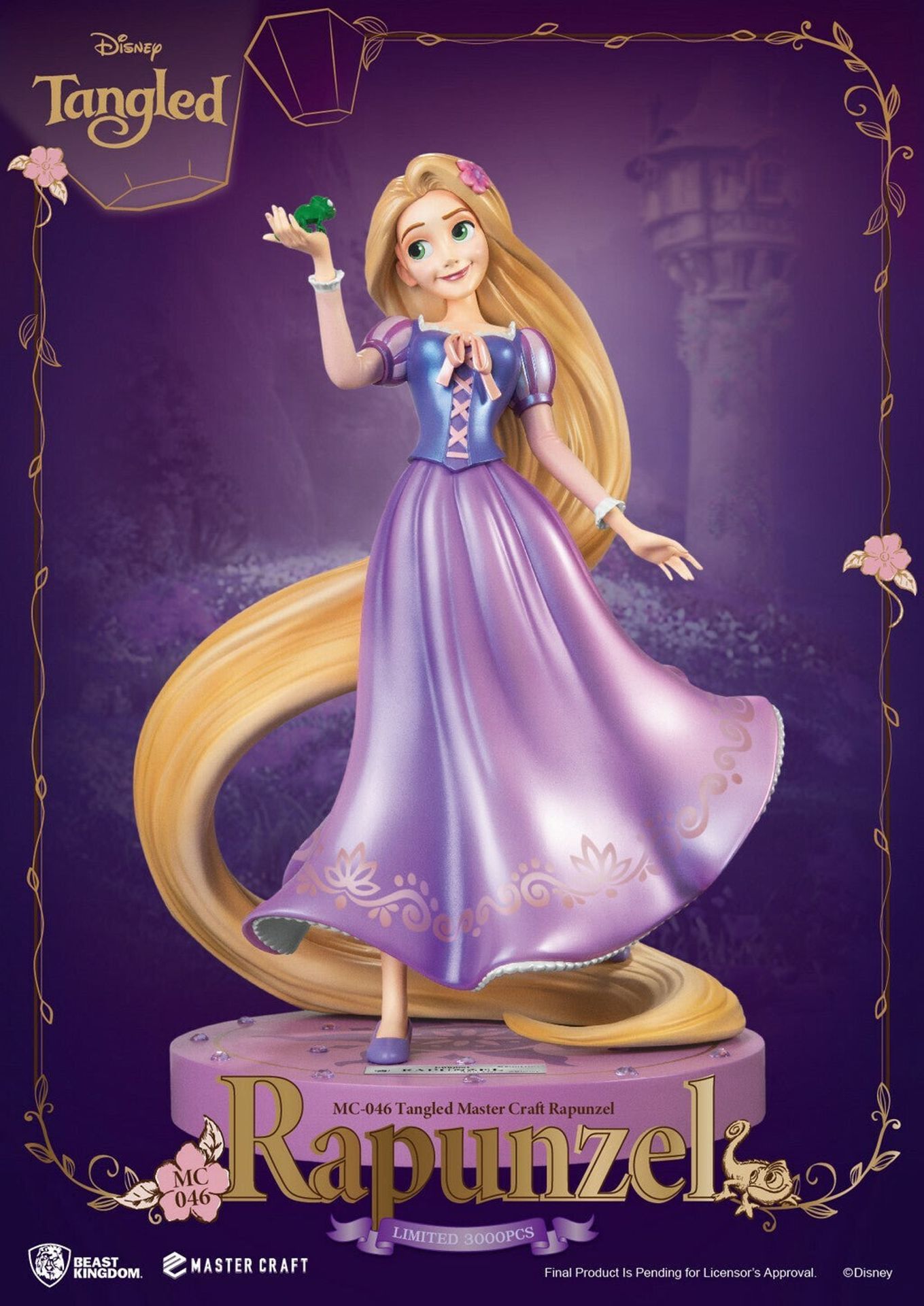 Robe de princesse Disney Raiponce neuve - Disney - 3 ans