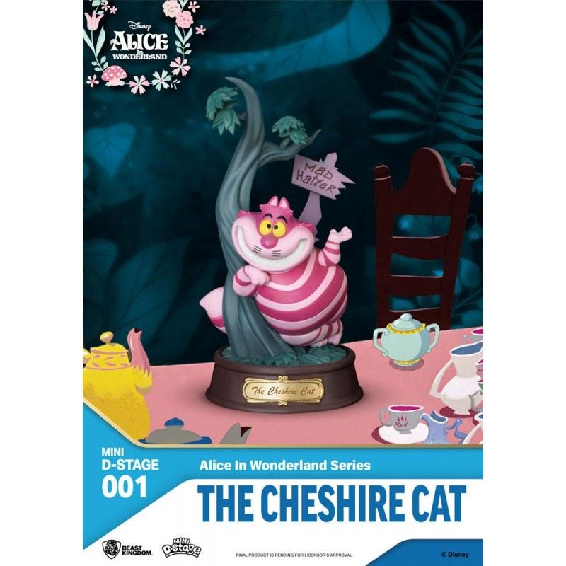 Funko Pop Pop ! Porte-Clef Pocket Chat du Cheshire - Alice de l