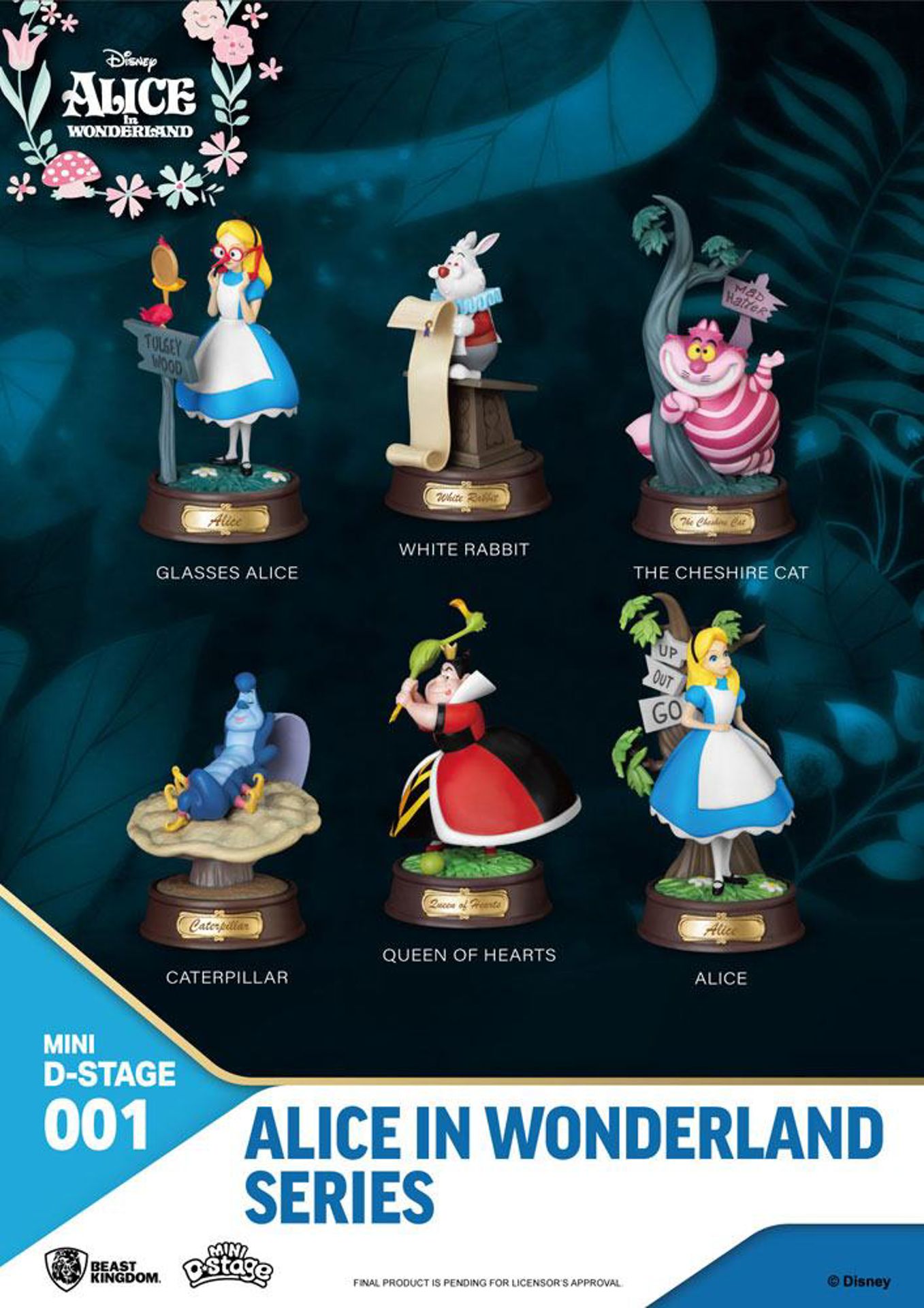 Disney - Diorama - Alice aux Pays des Merveilles Series