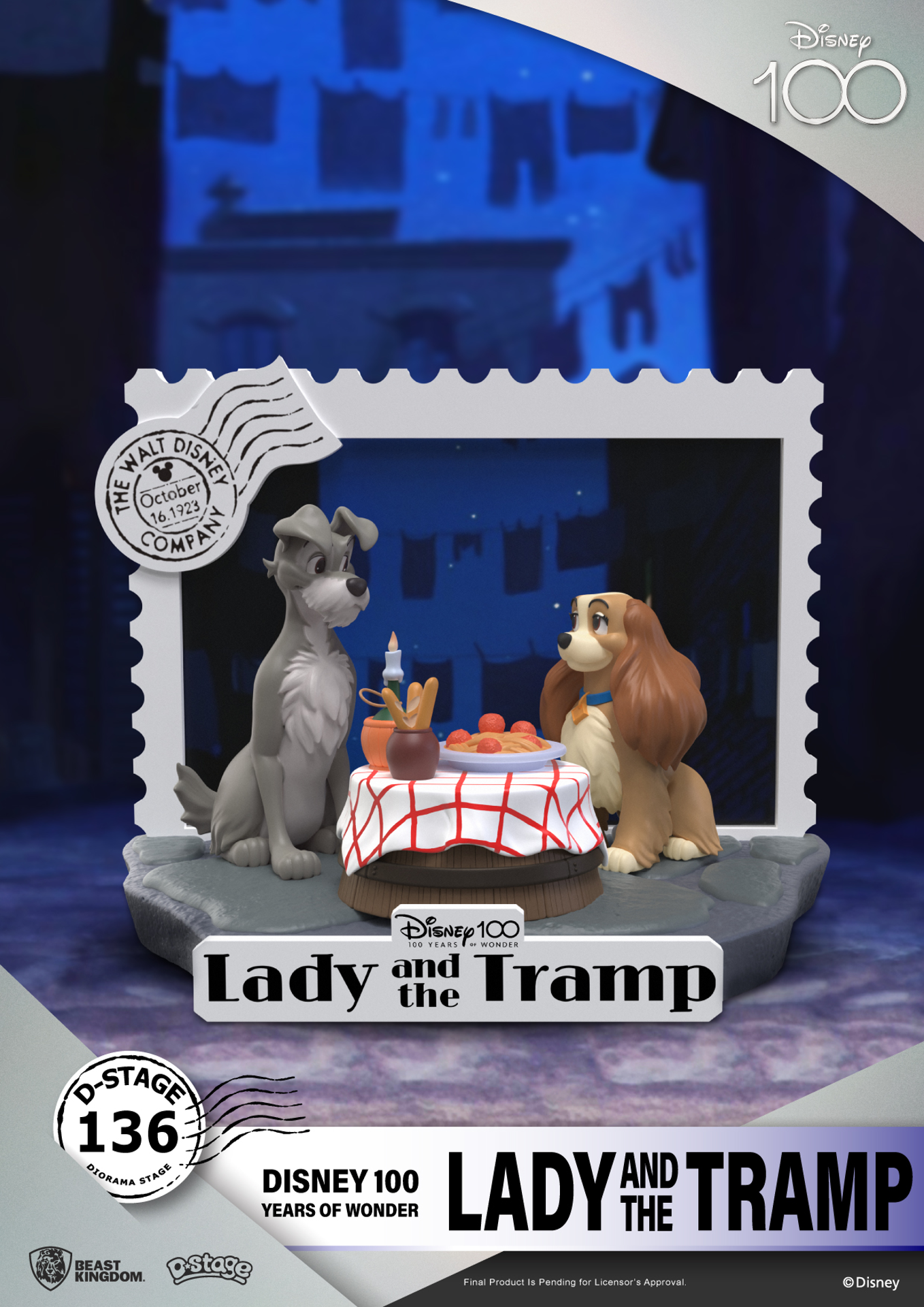 Disney - Diorama-136 - Disney 100th Years of Wonder - La Belle e