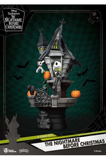 L´étrange Noël de Mr. Jack diorama PVC D-Stage Jack\'s Haunted House 15 cm