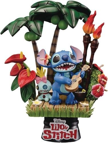Disney diorama PVC D-Stage Stitch 14 cm
