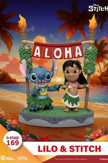 Lilo & Stitch diorama PVC D-Stage Lilo & Stitch 16 cm