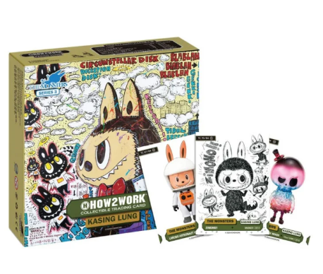 How2Work Labubu cartes à collectionner