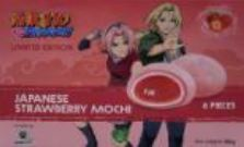 Naruto - Strawberry Flavoured Vegan Mochi