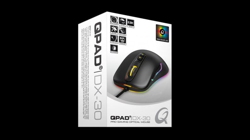 Souris de jeu QPAD DX-30