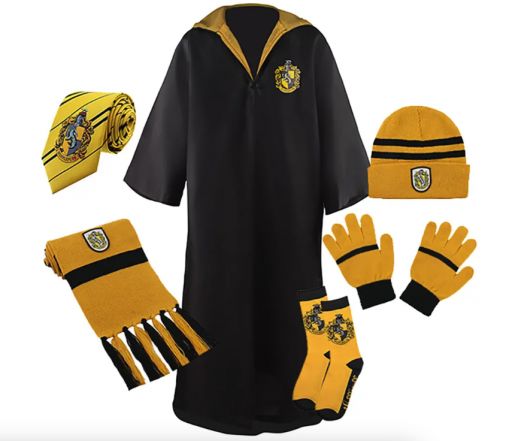 Harry Potter - Pack Cosplay Poufsouffle Enfant 6 pièces 10-12ans