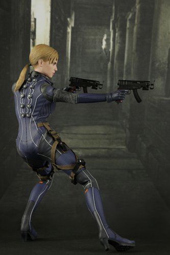 Figurine Hot Toys VGM13 - Resident Evil 5 - Biohazard 5 - Jill Valentine Battle Suit Version