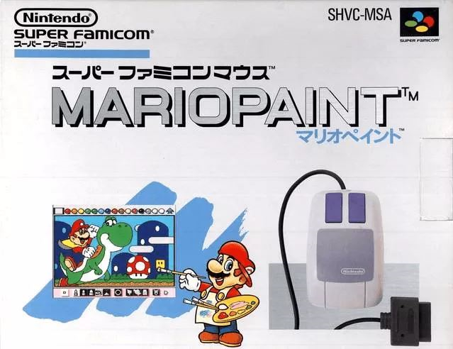 Mario Paint + souris JAP