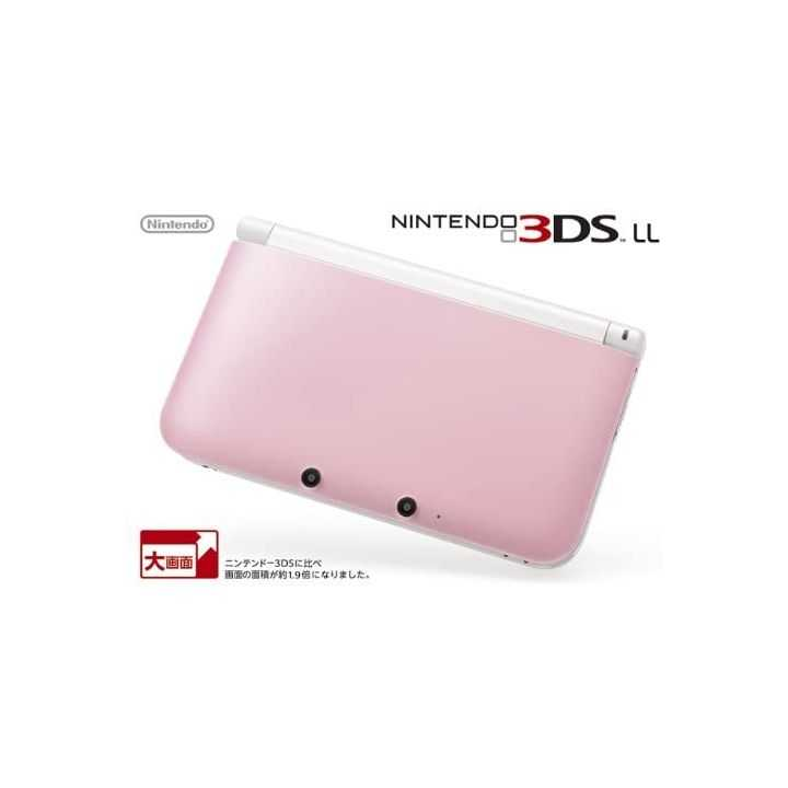 Nintendo 3DS LL Pink x White Japan