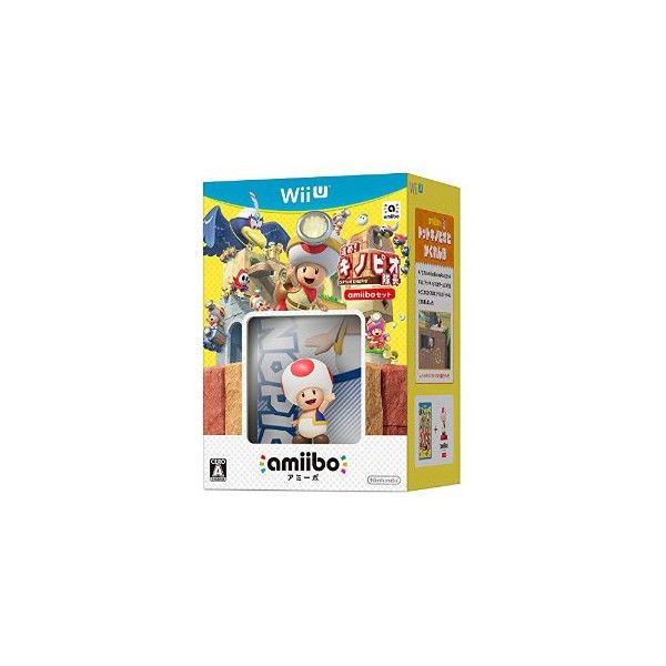 Susume! Kinopio Taichou / Captain Toad - Treasure Tracker - Amiibo Set IMPORT JAP