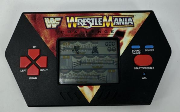 WWF WrestleMania Challenge Handheld Electronic Game Acclaim 1989