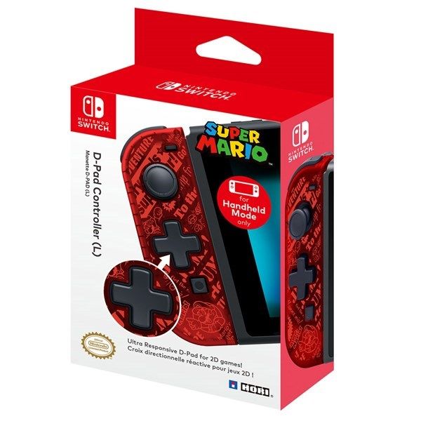 HORI - Nintendo Switch D-Pad Controller (L) Super Mario Edition