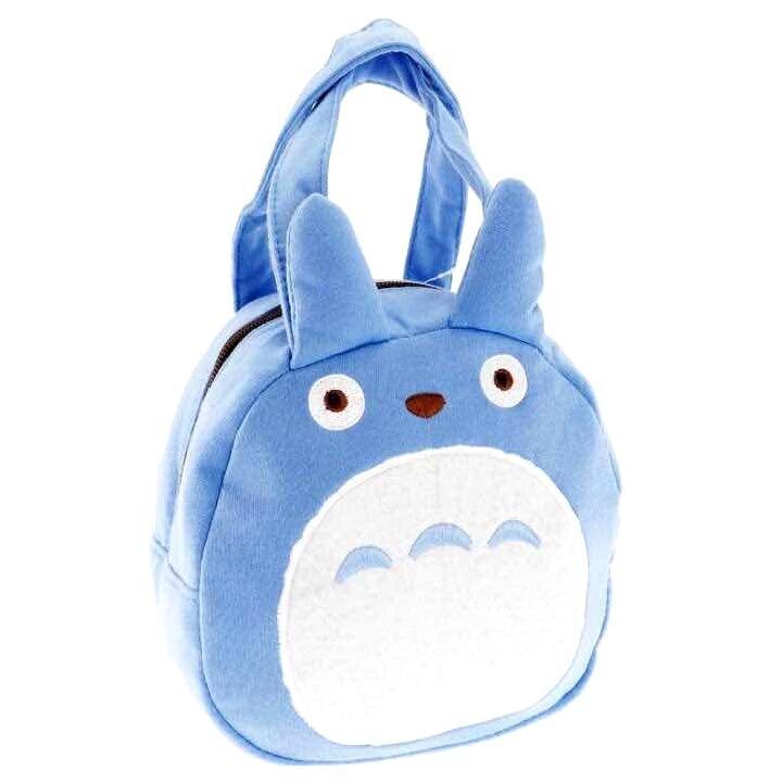 Mon Voisin Totoro - Sac à Lunch Totoro Bleu Tissu
