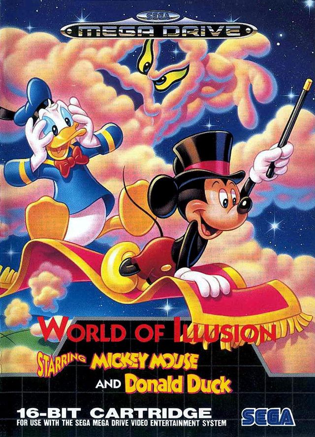 World of Illusion starring Mickey Mouse & Donal Duck