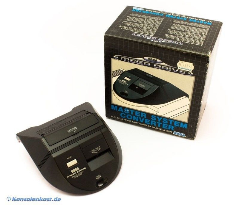 Mega Drive - Adaptateur/Convertisseur Master System Original [Sega] (pour MD1) (avec boîte) (très bon état) (occasion)