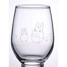 Ghibli - Mon Voisin Totoro - Verre Gravé \"Totoro et gland\"