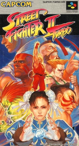 SNES Street Fighter II Turbo (JAP import)
