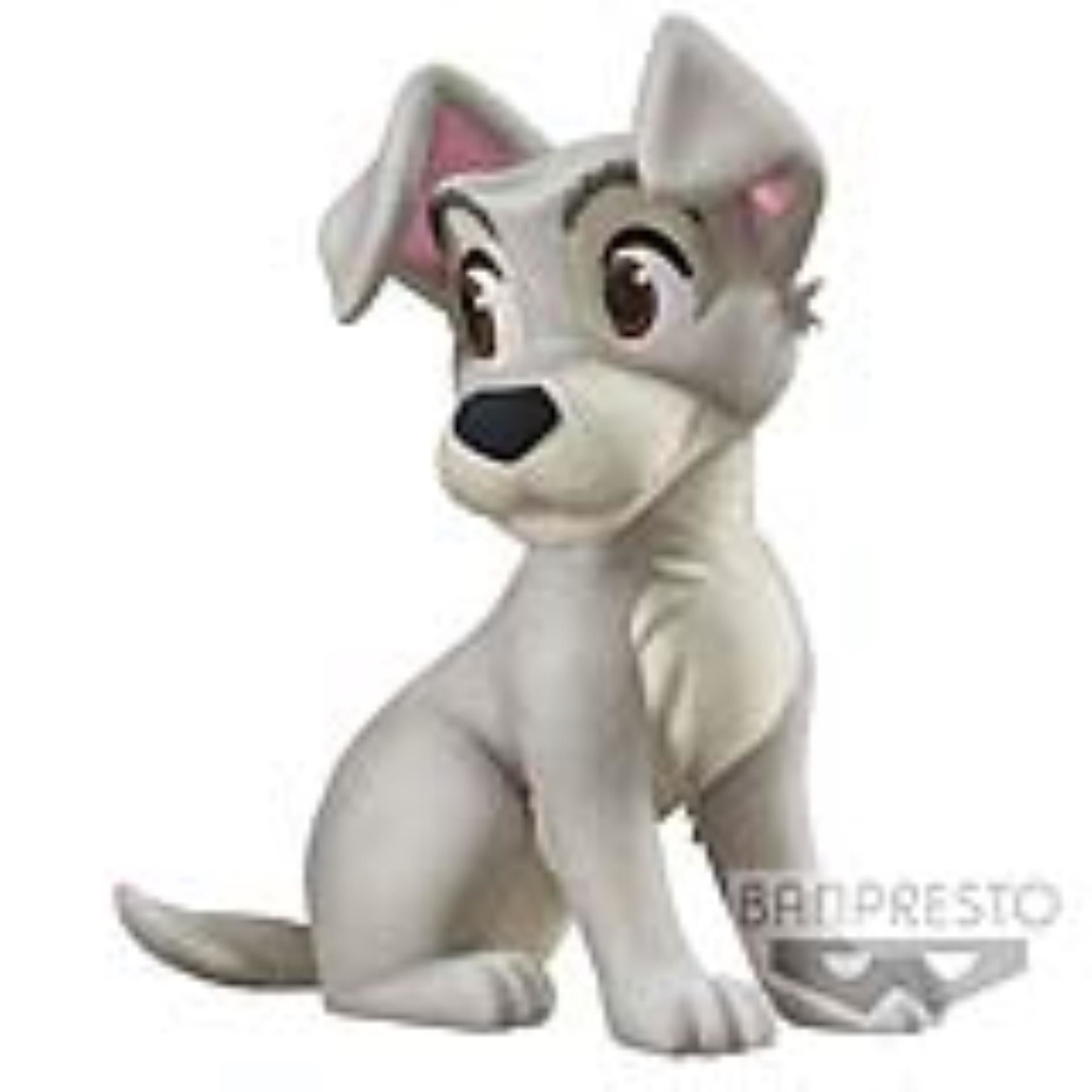 Disney Characters Fluffy Puffy Lady and the Tramp - Tramp Figure