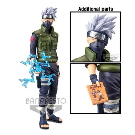 Naruto Shippuden - Nero Grandista Hatake Kakashi Figure 29cm