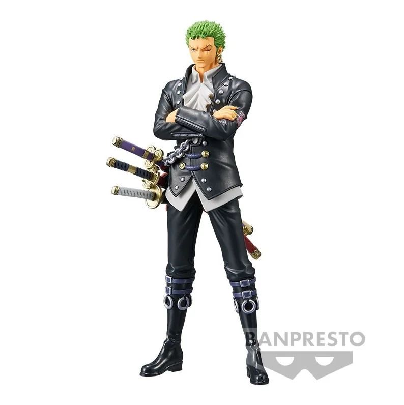 ONE PIECE - Roronoa Zoro - Figurine DXF-The Grandline Men 17cm