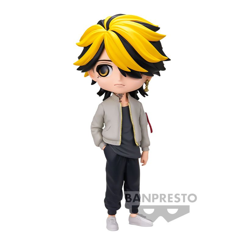 Figurine Tokyo Revengers de Kazutora Hanemiya Ver. A dans la gamme Q Posket, mesure env.14cm