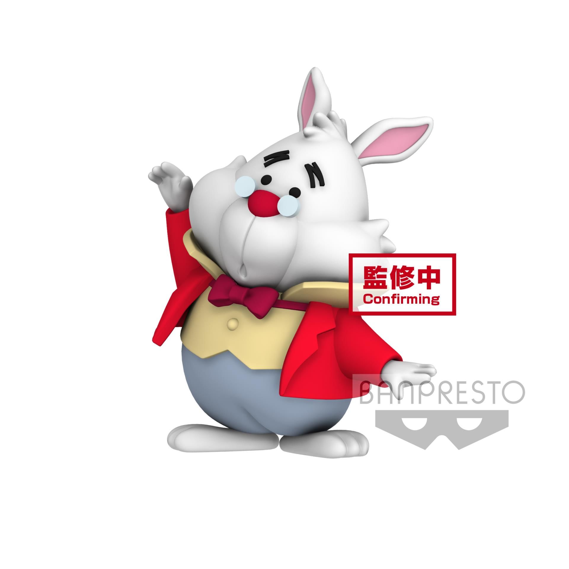 Disney Characters Cutte! Fluffy Puffy Alice in Wonderland White Rabbit