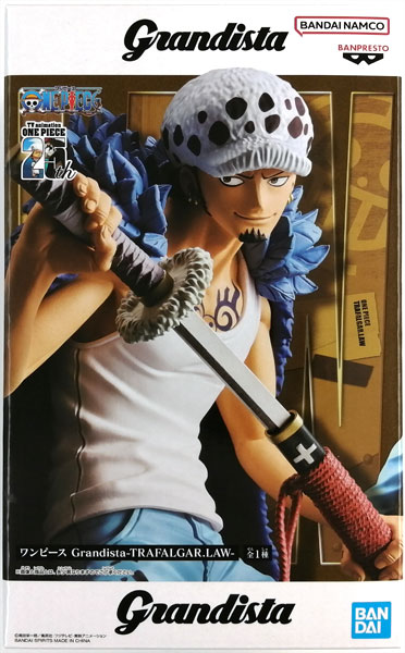 BANDAI One Piece Grandista Trafalgar Law Figure Collectible Anime Manga Japan