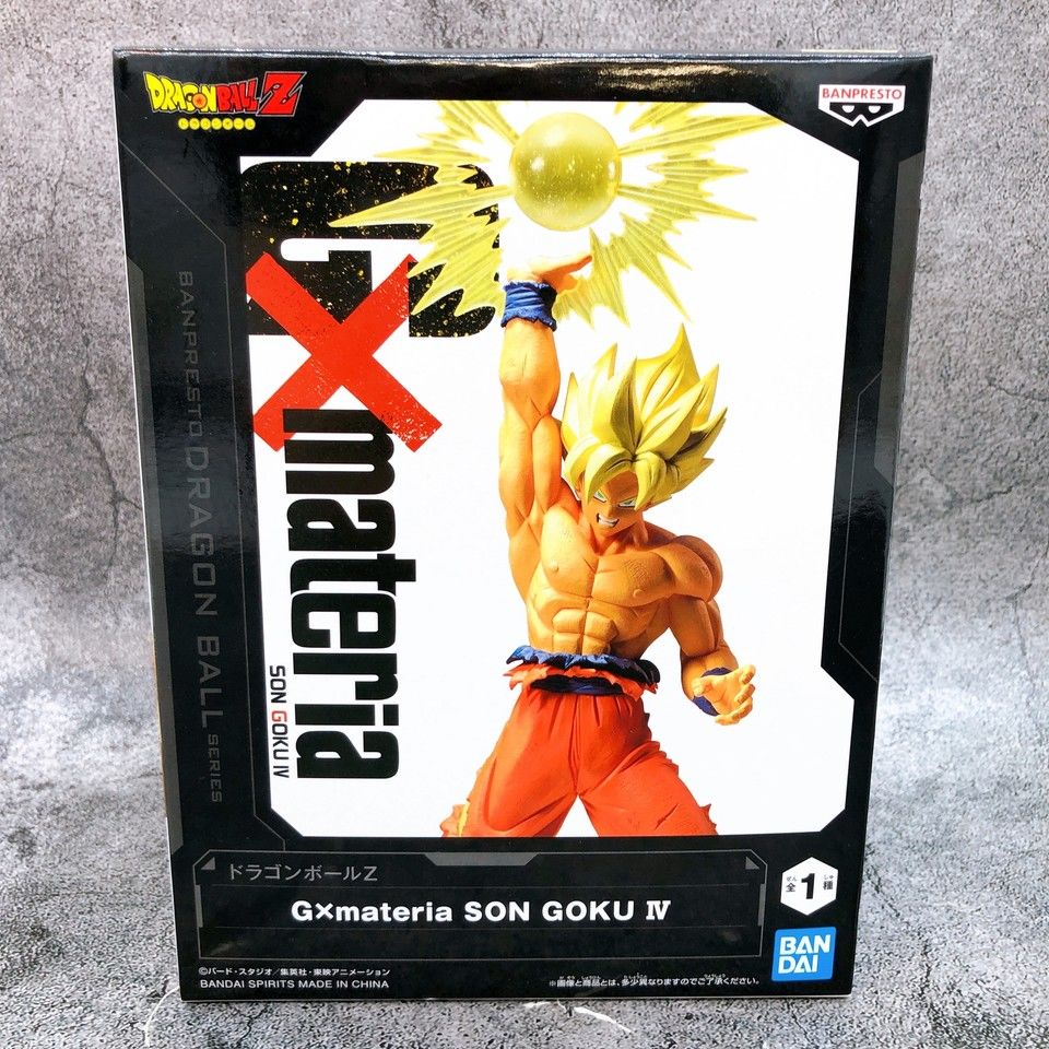 Dragon Ball Z Super Saiyan Son Goku IV GXmateria Figure BANPRESTO