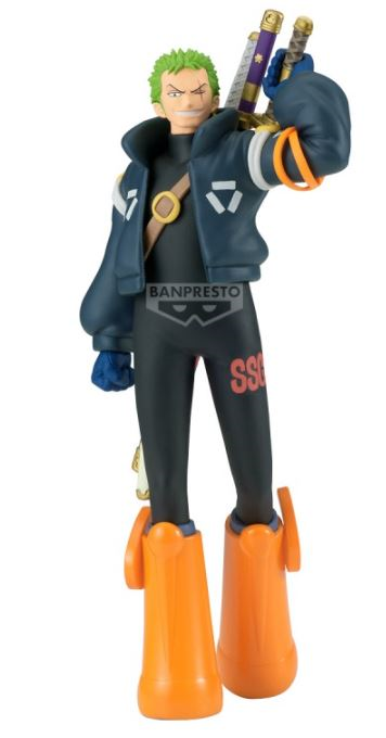 ONE PIECE - THE SHUKKO FIGURE - RORONOA ZORO Ver. EGGHEAD