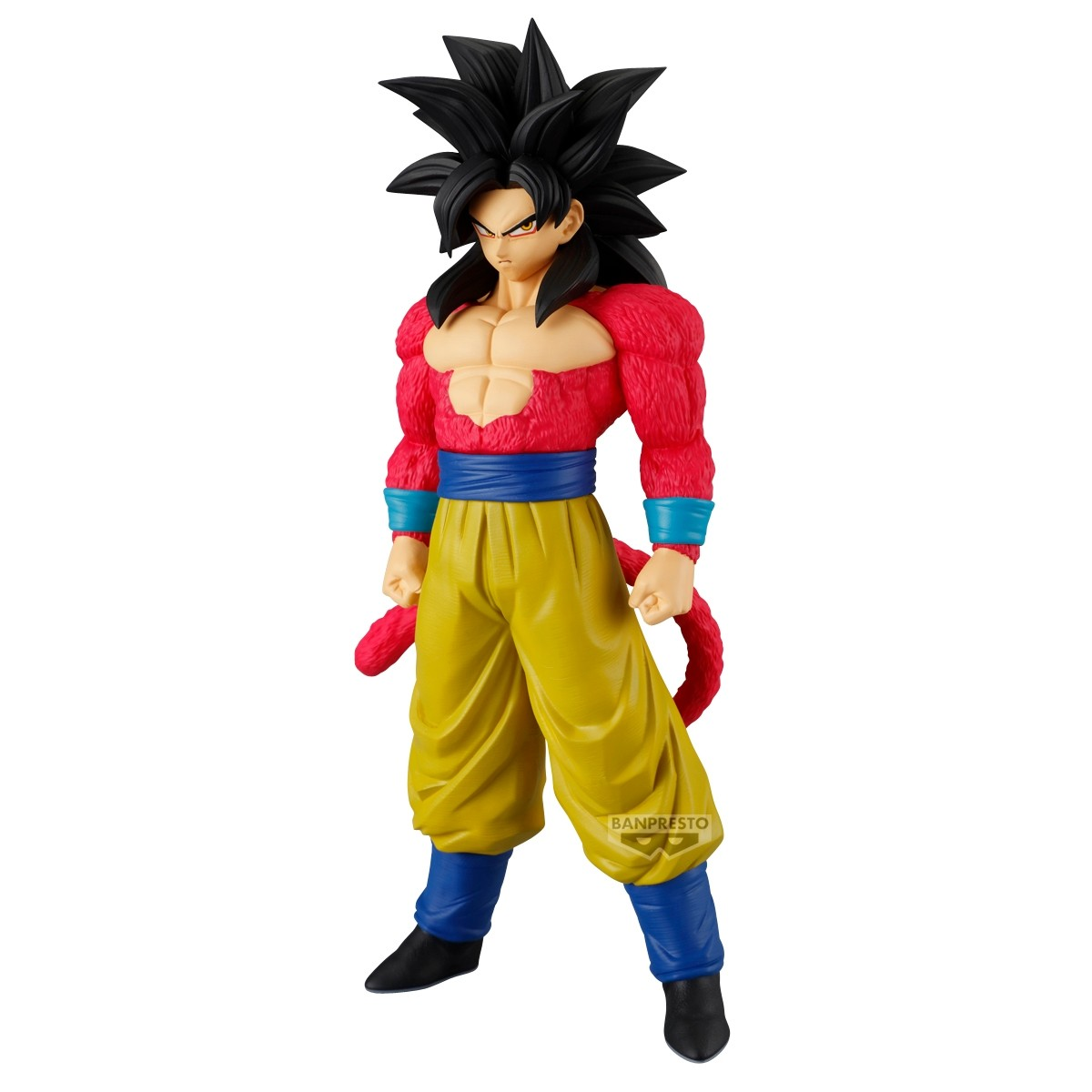 Banpresto Dragon Ball GT Solid Edge Works Super Saiyan 4 Son Goku Statue PVC 21 cm