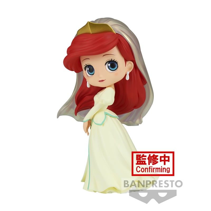 DISNEY CHARACTERS Q POSKET - ARIEL ROYAL STYLE VER.B 14CM