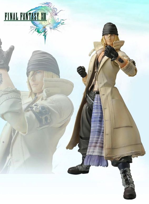 Final Fantasy XIII Snow Villiers 10\" Play Arts Kai Figure
