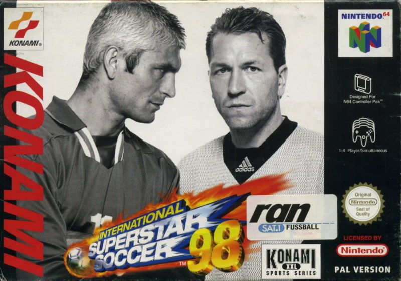 International Superstar Soccer 98 N64