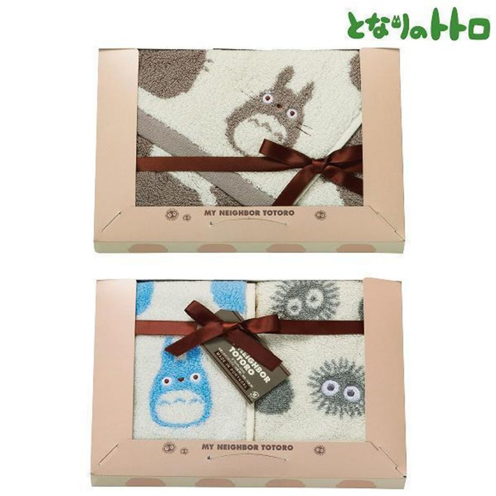 Ghibli - Mon Voisin Totoro - Boîte cadeau de 3 serviettes de bai