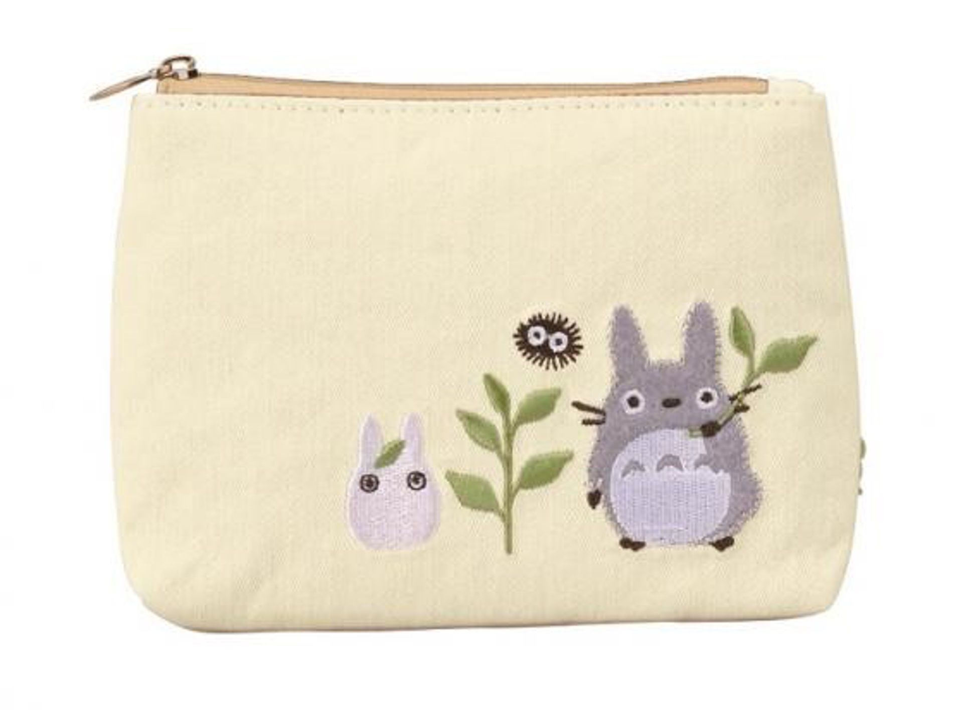 Ghibli - Mon voisin Totoro - Pochette brodée Totoro dans les pré