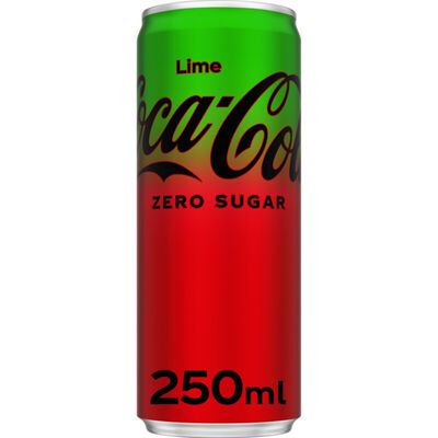 Coca-col Lime zero 33cl Sleek